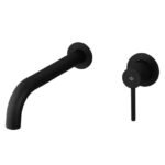 Grifo empotrable de lavabo SIRIO negro mate