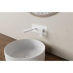 Grifo lavabo empotrado CASSIO BLANCO