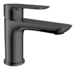 Grifo monomando lavabo CASSIO titanio