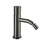 Grifo monomando para bidé HELIOS Titanio