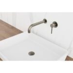 Grifo empotrable de lavabo SIRIO níquel - Imagen 2