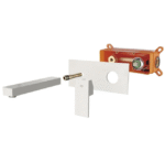 Grifo empotrado de lavabo ORION BLANCO - Imagen 2