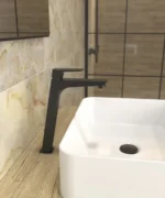 Grifo monomando lavabo caño alto MARRIOT negro mate - Imagen 2