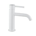Grifo monomando para lavabo SIRIO blanco
