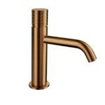 Grifo monomando para lavabo HELIOS Cobre