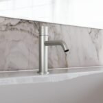 Grifo monomando para lavabo HELIOS Níquel - Imagen 2