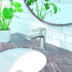 Grifo monomando lavabo cromo CASSIO - Imagen 2