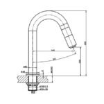 Grifo lavabo monomando IO'S-5 - Imagen 3