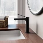 Grifo monomando para lavabo TARSIO Negro - Imagen 2