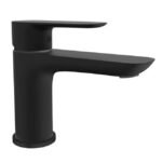 Grifo monomando de lavabo CASSIO negro mate