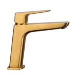 Grifo monomando para lavabo Oro MARRIOT