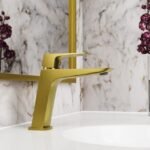 Grifo monomando para lavabo Oro MARRIOT - Imagen 2