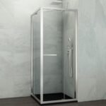 Mampara ducha plegable SPAZIO COMBI A + lateral fijo