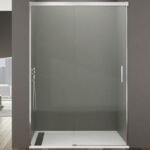 Mampara ducha fijo + corredera BASIC