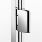 Mampara ducha 1 puerta abatible GLASS bisagra a perfil - Imagen 2