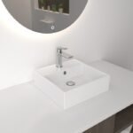 LAVABO CERÁMICO CUADRADO 9301