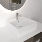 LAVABO CERÁMICO CUADRADO 9302