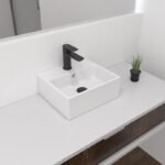 LAVABO CERÁMICO RECTANGULAR 9362 SOBRE / MURAL