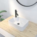 LAVABO CERÁMICO RECTANGULAR PARA MUEBLE 9367