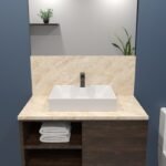 LAVABO CERÁMICO RECTANGULAR 9369 - Imagen 2