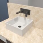 LAVABO CERÁMICO CUADRADO 9382