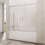Mampara de bañera 2F + 2C BASIC SPAZIO