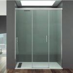 Mampara ducha fijo + puerta + fijo BASIC