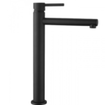 Grifo monomando lavabo caño alto MIO Negro