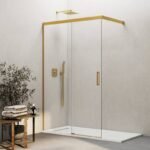 Mampara ducha angular BASIC FREE ANGULAR ORO