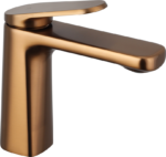 Grifo monomando lavabo LAZIO COBRE PVD CEPILLADO