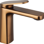 Grifo monomando lavabo LAZIO COBRE PVD CEPILLADO