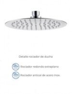 Conjunto de ducha redondo monomando ROUND - Imagen 3
