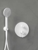 Grifería para ducha empotrada SIRIO BLANCO