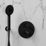 Grifería para ducha empotrada SIRIO NEGRO MATE
