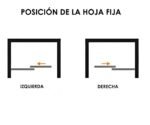 Mampara de ducha frontal 1 fijo + 1 corredera JANEIRO - Imagen 5