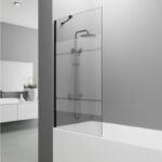 Mampara bañera panel fijo SCREEN NEGRA - Imagen 2