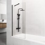Mampara bañera panel fijo SCREEN NEGRA - Imagen 3
