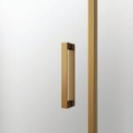Mampara ducha angular fijo + corredera+ lateral fijo TWENTY ORO - Imagen 2
