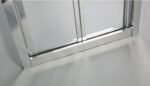 Mampara ducha frontal 2 puertas plegables AKORD - Imagen 3