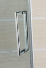 Mampara INOX frontal + lateral fijo MOVING - Imagen 3