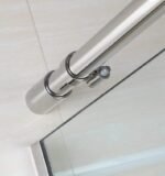 Mampara INOX frontal + lateral fijo MOVING - Imagen 2