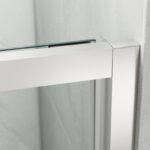Mampara ducha frontal plegable + fijo SPAZIO COMBI B + lateral fijo - Imagen 4