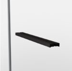 Mampara ducha frontal plegable SPAZIO COMBI A NEGRA - Imagen 5