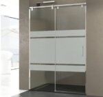 Mampara INOX fijo + corredera FUTURA - Imagen 2