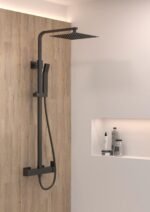 Conjunto grifería para ducha INVERTER C negro mate - Imagen 3