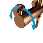 Conjunto de ducha INVERTER R HELIOS Cobre - Imagen 3