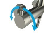 Conjunto de ducha INVERTER R HELIOS Níquel - Imagen 2