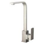 Grifo de cocina cuadrado QUADRA acero