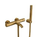 Grifo monomando para bañera HELIOS Oro