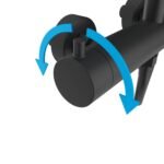 Conjunto de ducha INVERTER R HELIOS Negro - Imagen 3